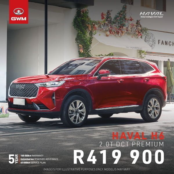 Haval H6 2.0T DCT Premium from R419 900*